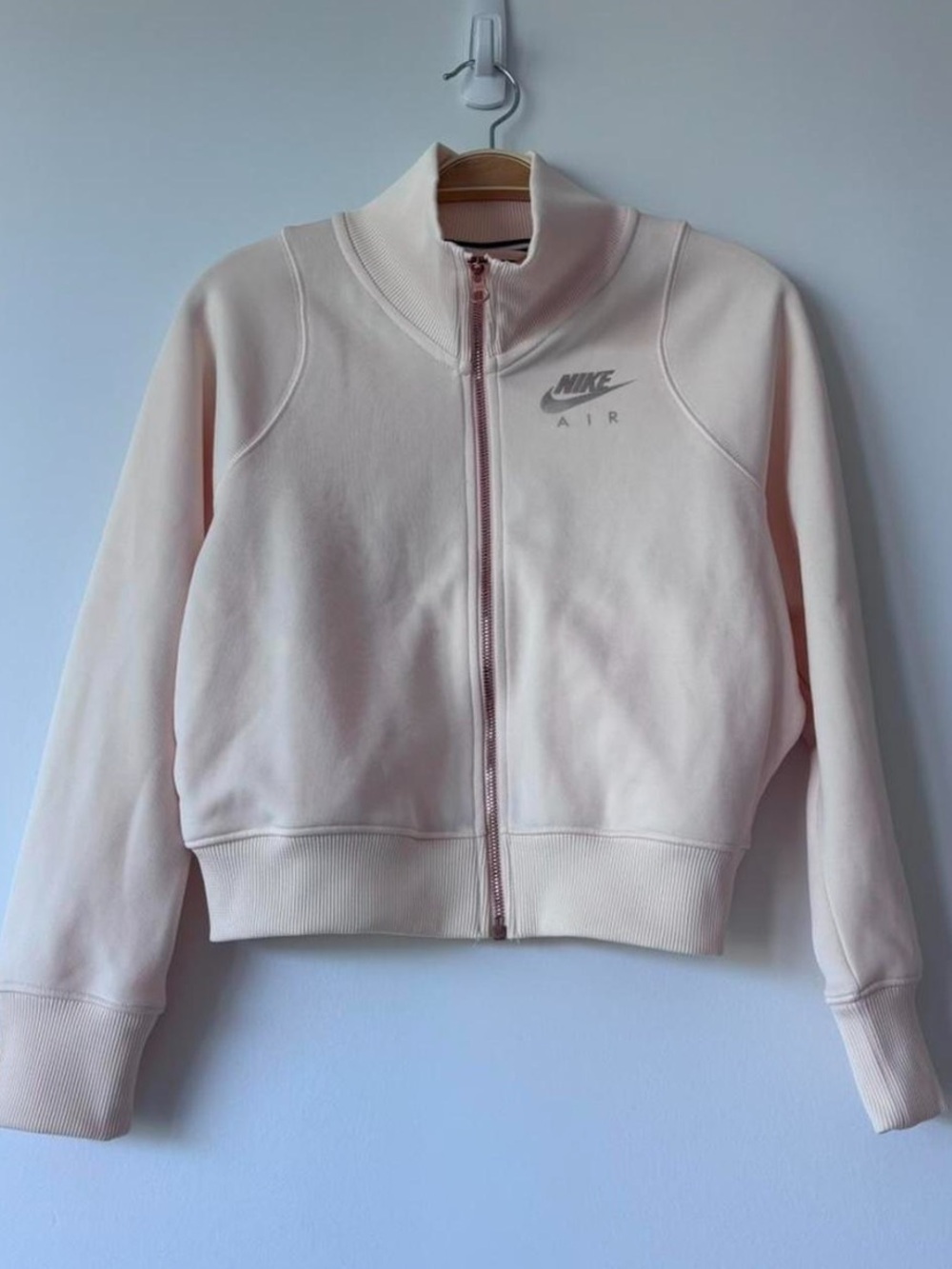 Nike Pink Full-Zip Bomber Jacket